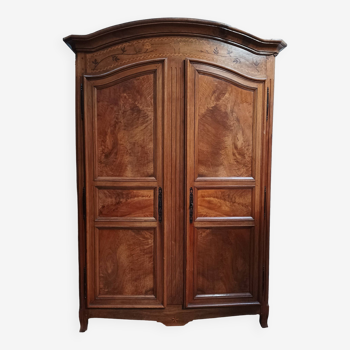 Louis XV walnut wardrobe