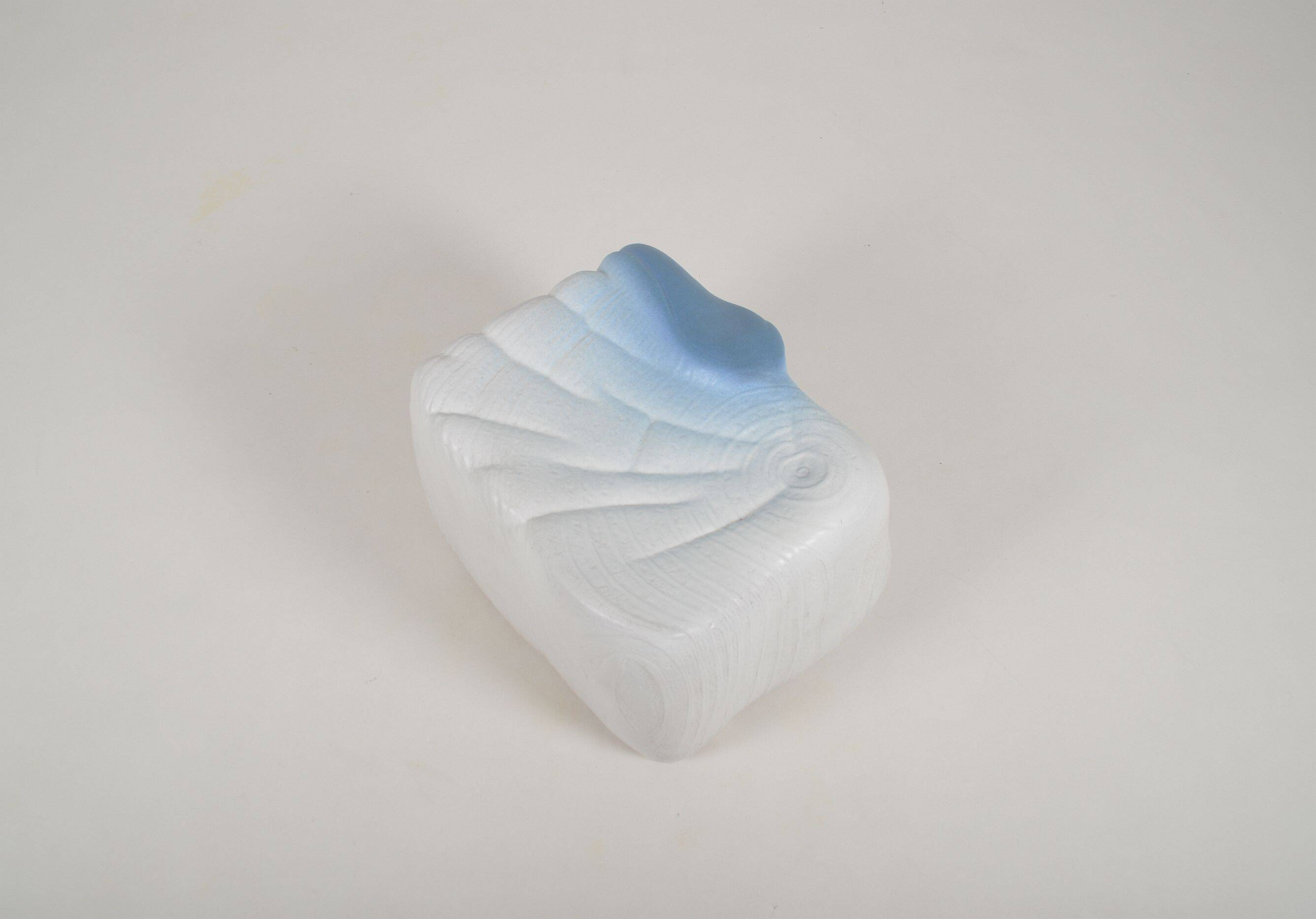 Organic ceramic artwork with sea motifs