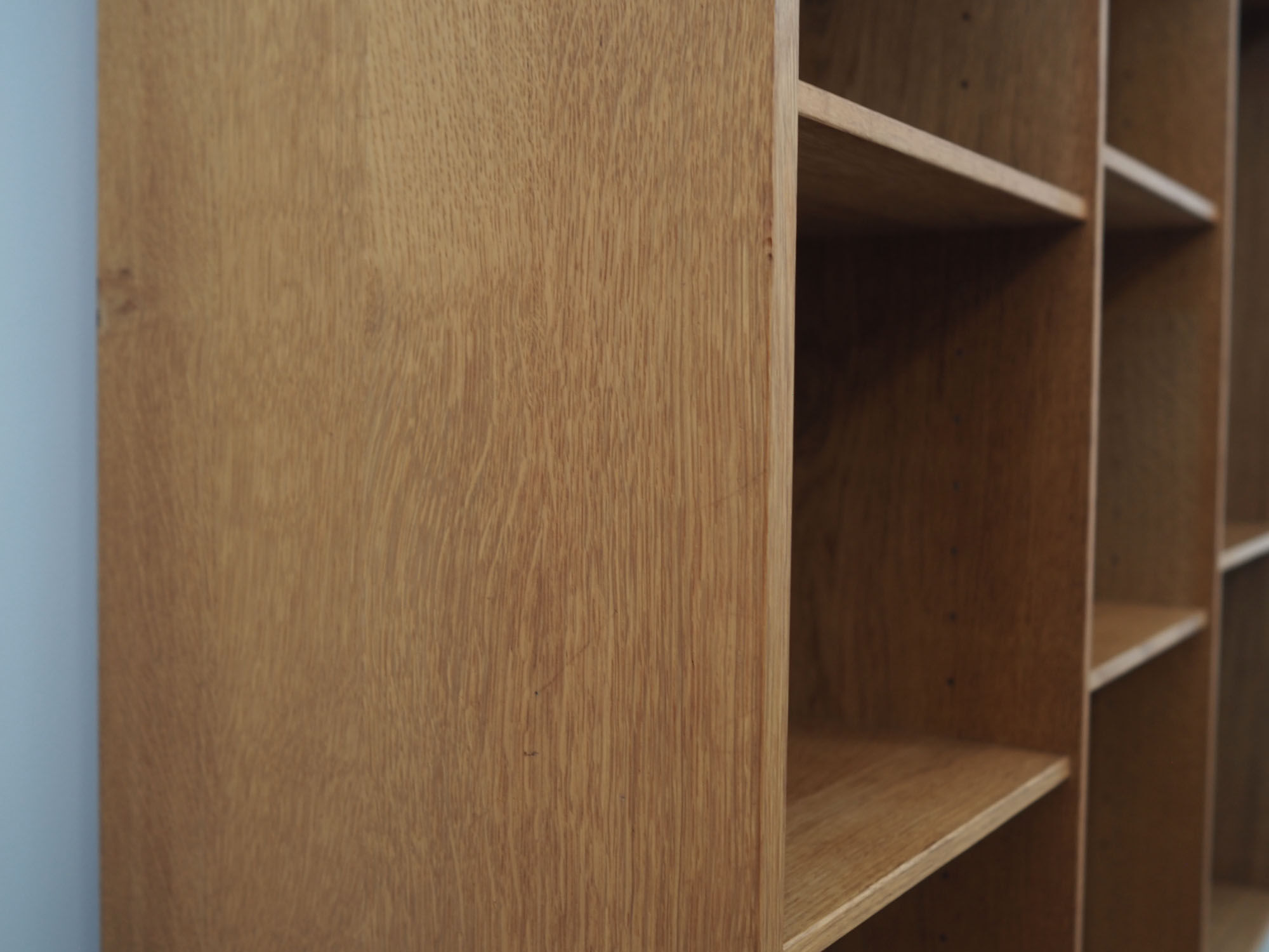 Ash bookcase, Danish design, 1970s, production: Søborg