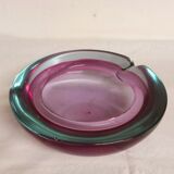 Cendrier en verre de Murano. Italie, années 1970.