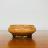 Vintage West Germany yellow ceramic empty pocket