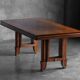 Table à manger en marqueterie Art Déco, France, années 1930