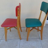 Pair of vintage chairs year 60