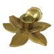 Brass "flower" candle holder, 1970