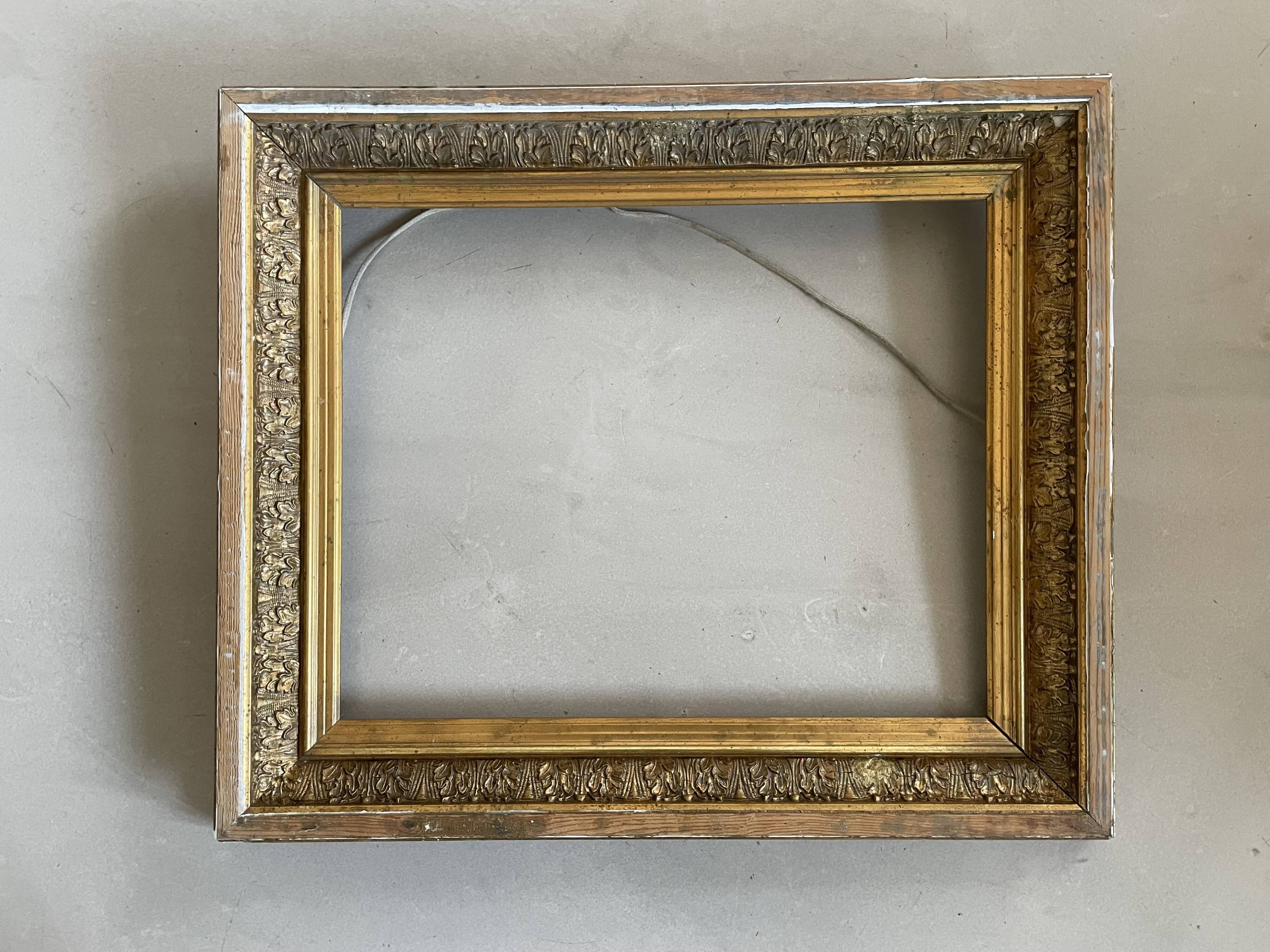 Old golden frame 54x46cm
