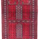 Tapis vintage fait main Lahore 64cm x 88cm - 1C996
