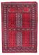 Tapis vintage fait main Lahore 64cm x 88cm - 1C996