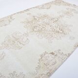 Small Vintage Geometric Wool Carpet sku 3218