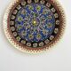 Decorative ceramic wall plate from iznik (Türkiye).