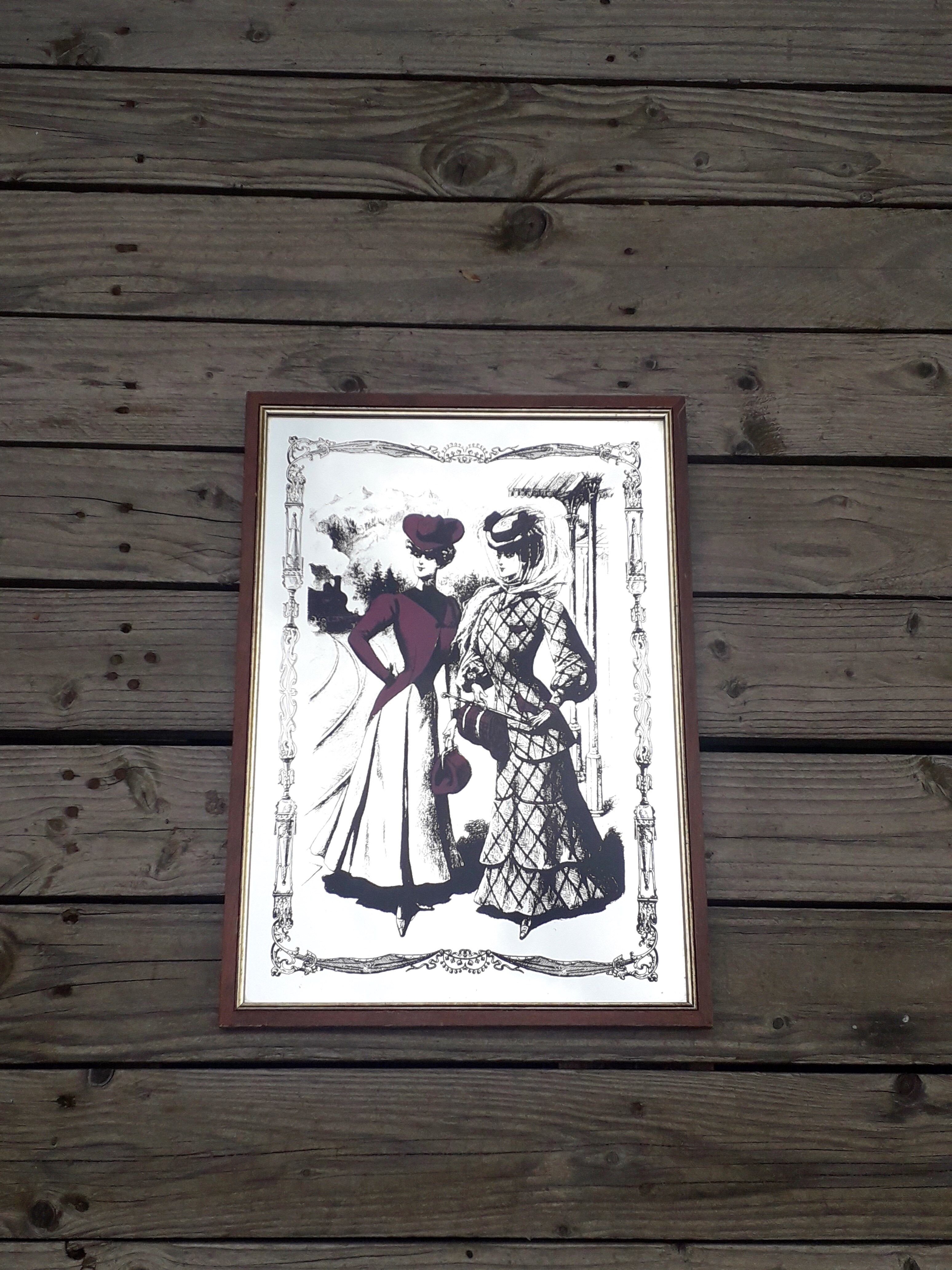 Miroir illustré 1960 42x30cm