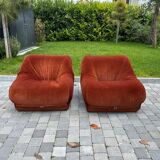 Pair of vintage 70's armchairs