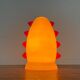 Postmodern glass table lamp from Trait D'Union, 1980s.