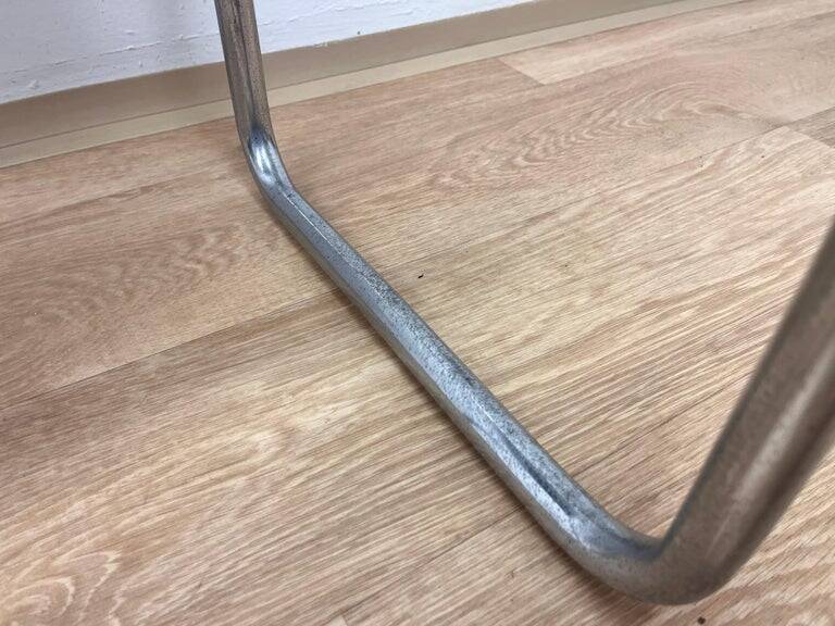 Rare Bauhaus chrome Nesting Table B9, Marcel Breuer, 1930s