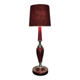 Leather lamp The tanner 60s/70s