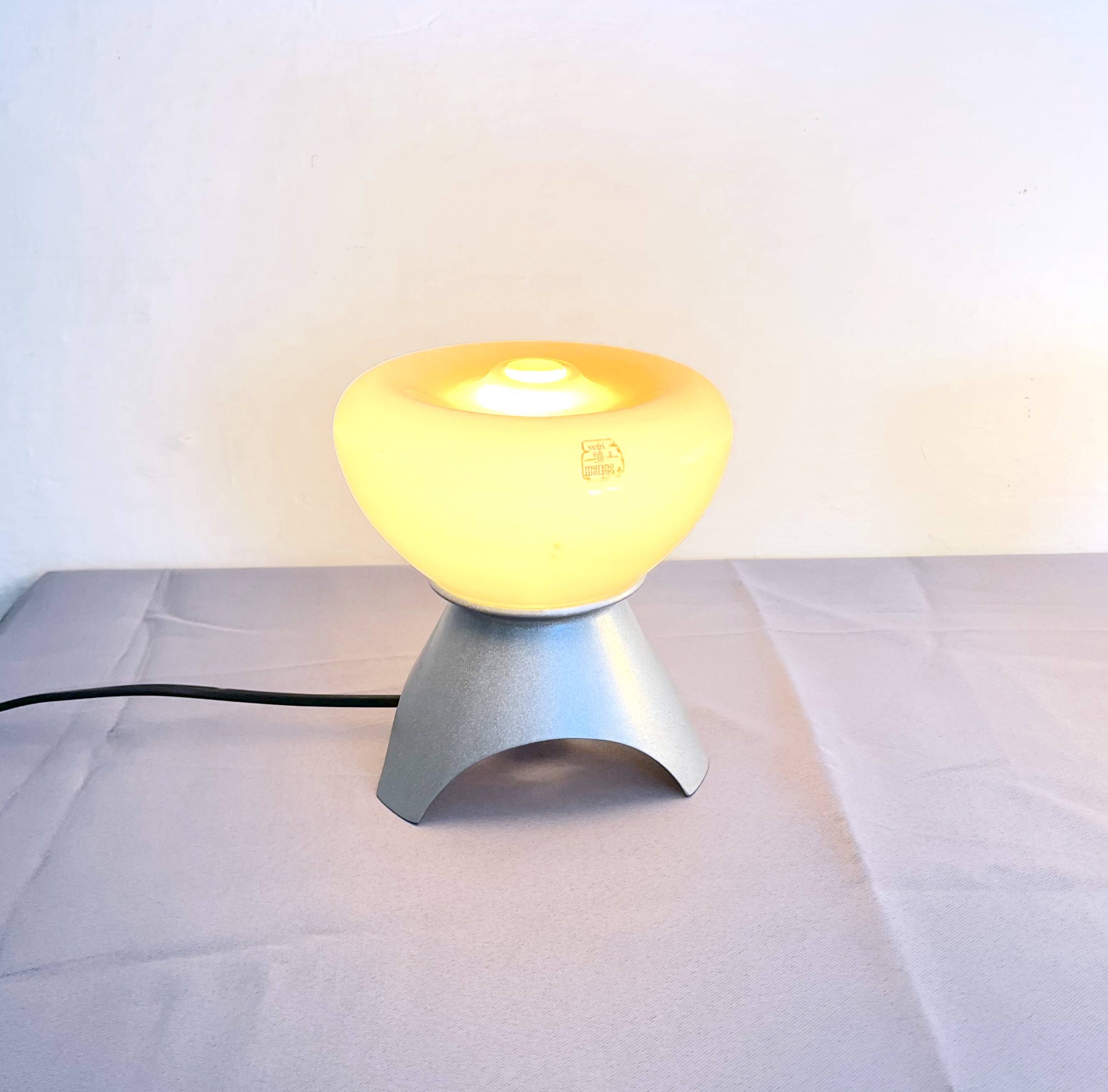 Pair of Murano glass bedside lamps, 1970
