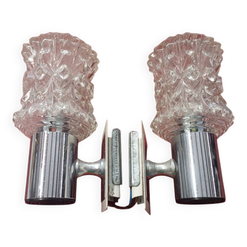 Paire appliques année 1970