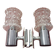Pair of wall lights from the 1970s