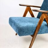 Vintage classic armchair like VAR grey - blue jeans