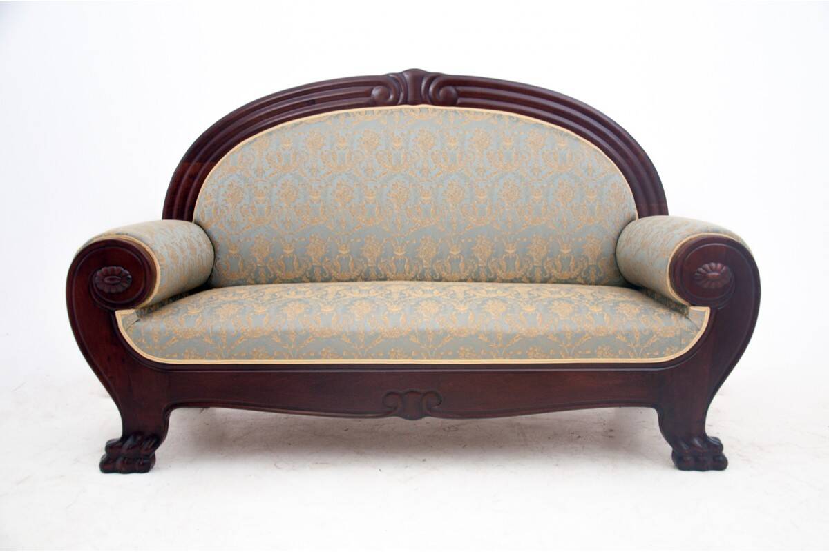 Antique sofa, Northern Europe, the 19th centuries.