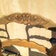 1 lot de 4 chaises rustique