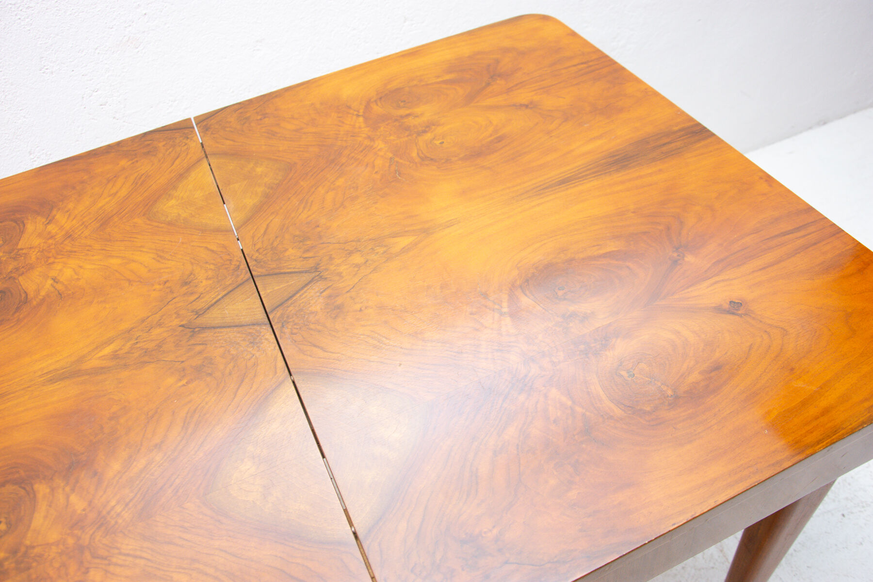 Adjustable dining table by Jindřich Halabala, 1950s