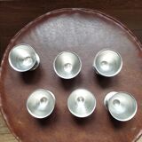Stainless steel eggcups