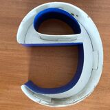 Vintage metal sign letter