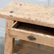 Old pine workbench completely stripped, 1940