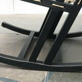 Mid-century German minimalist Safari rocking chair by Casala, 1960s.