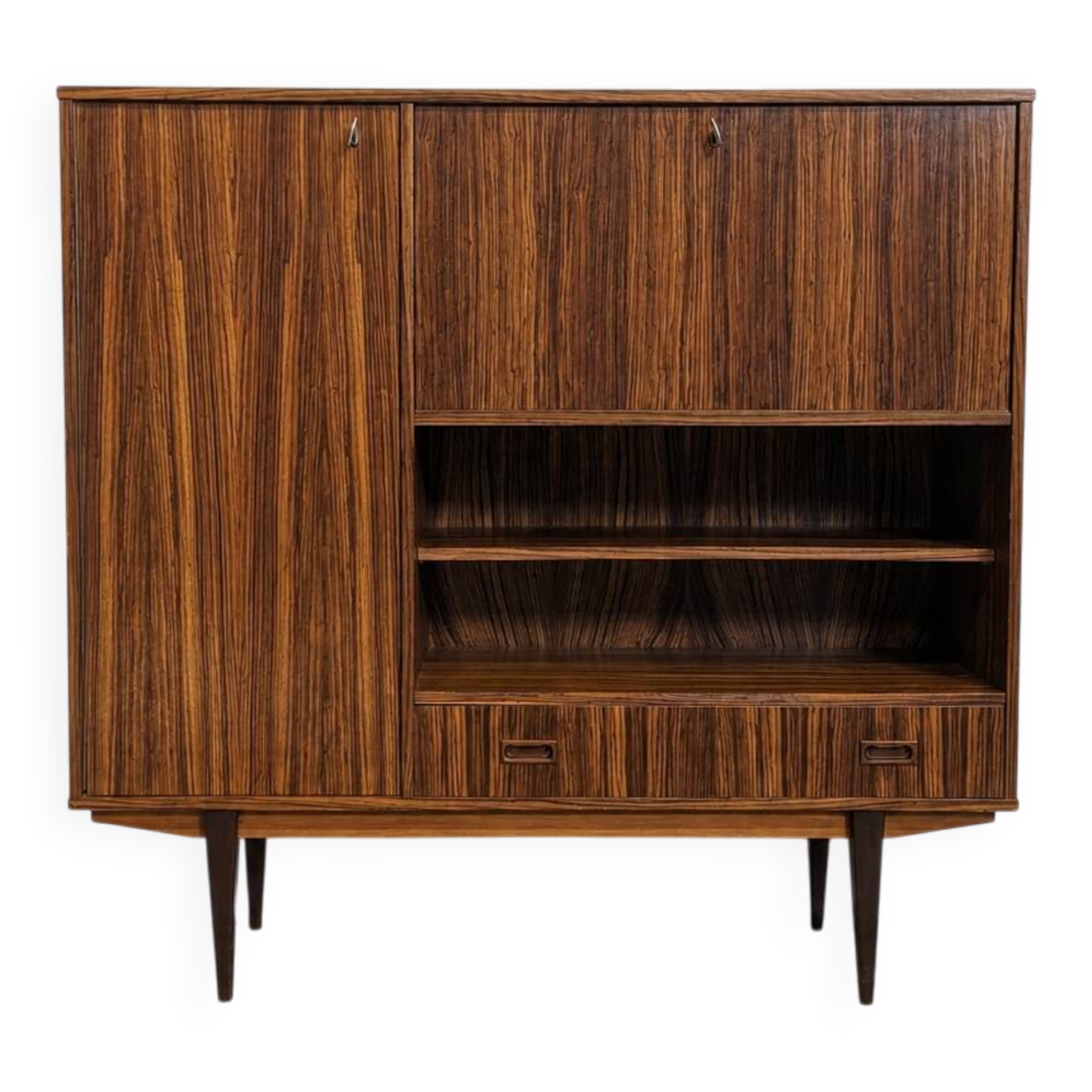 Highboard vintage mid-century – bar / secretary