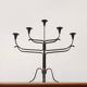 Brutalist Metal Candle Holder