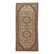 Aubusson style knotted pile rug – 2.45 x 0.90 metres –