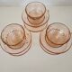 Set 6 cups and new rosaline saucers
