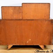 Meuble Vitré Rurka en Ronce de Noyer, Art Déco – 1940