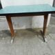 Table bistro wood and formica