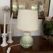 Pied de lampe en céramique italienne vintage