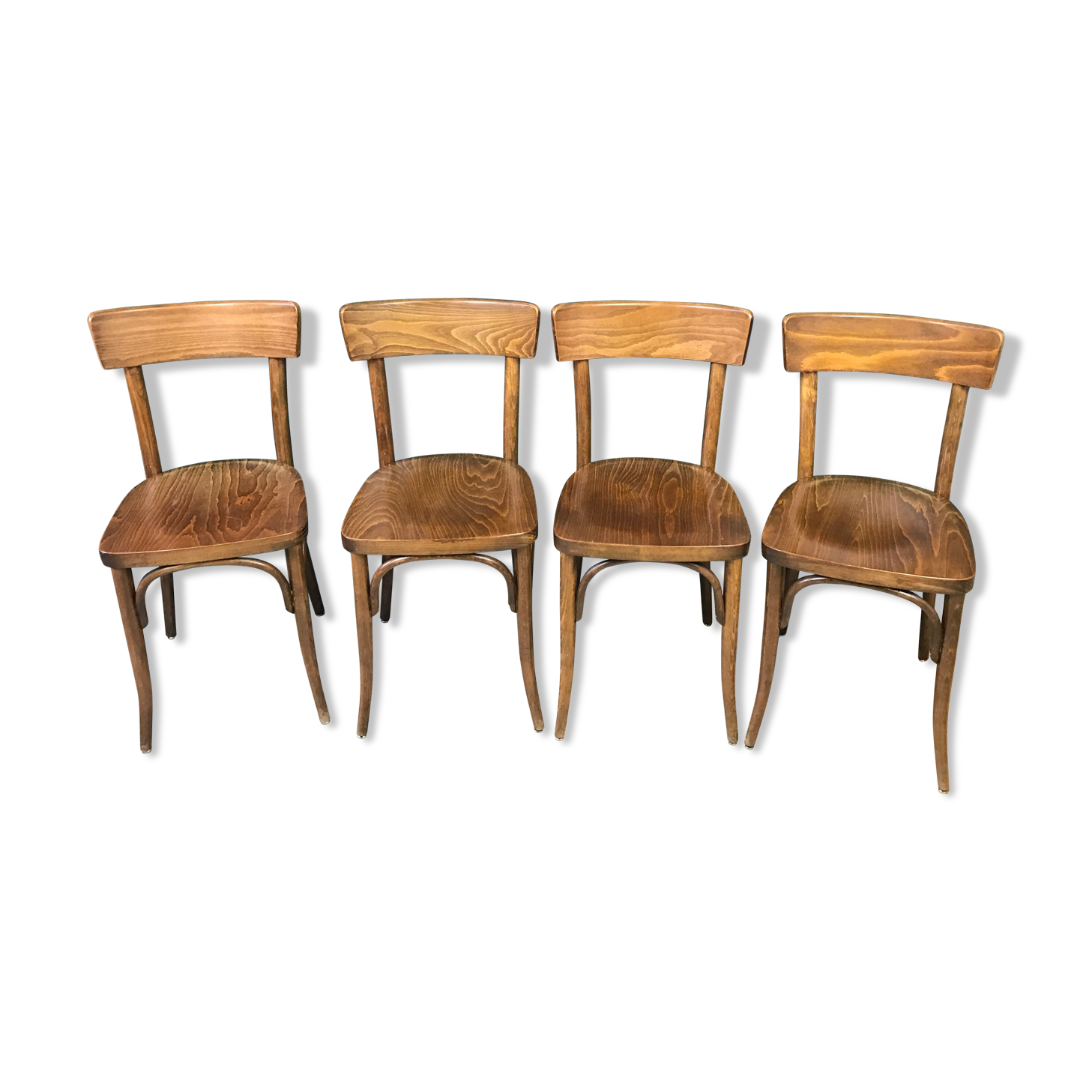 Series of 4 Thonet chairs