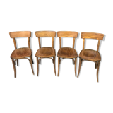 Series of 4 Thonet chairs