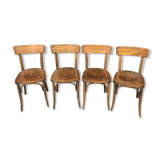 Series of 4 Thonet chairs