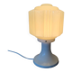 Table Lamp With Globe Thabur Yellow Straw Netherlands 30s-40s