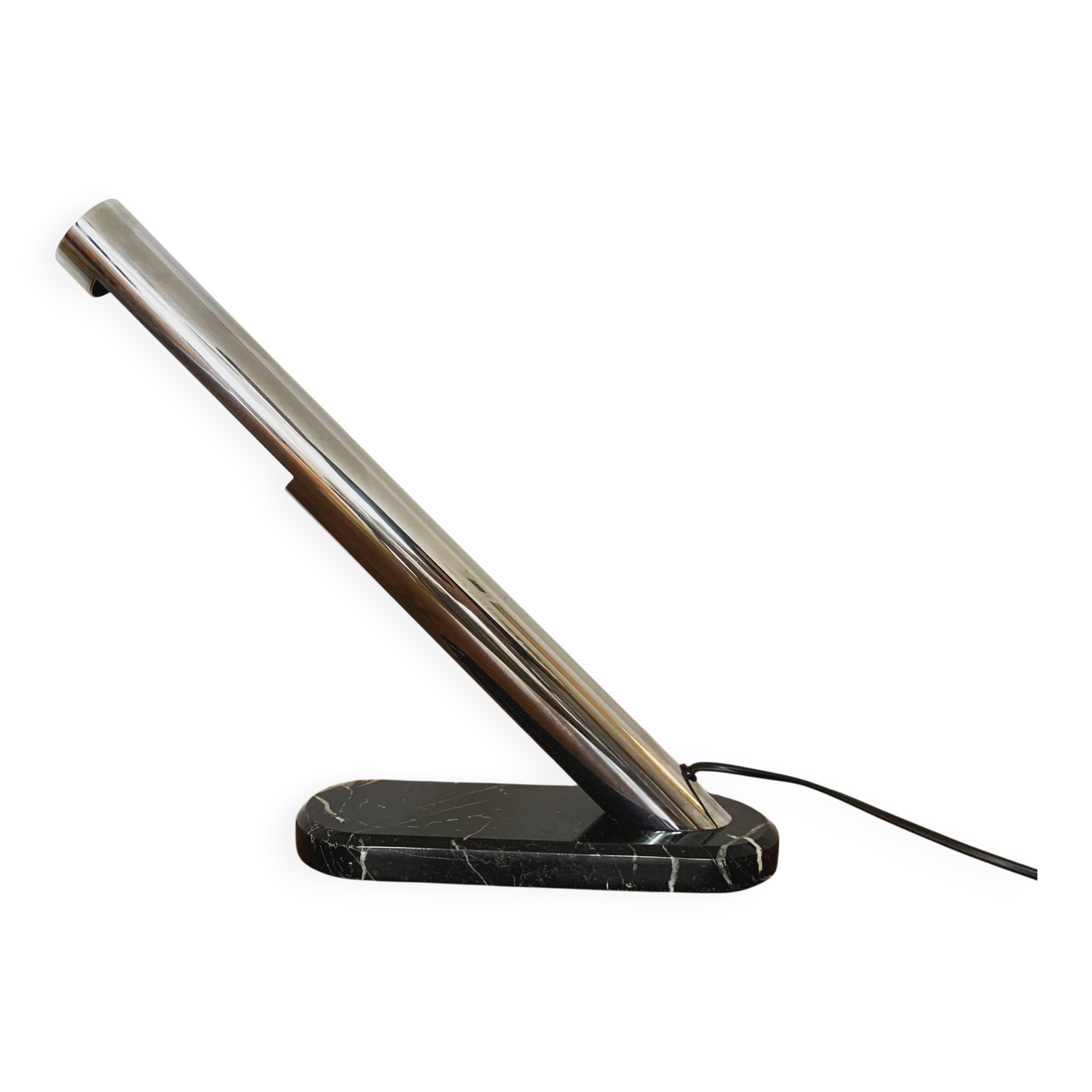 1 of 2 1960s Marble Table Lamps by Vereinigte Werkstätten Collection