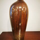 Large vintage drop vase in glazed ceramic from the 70s