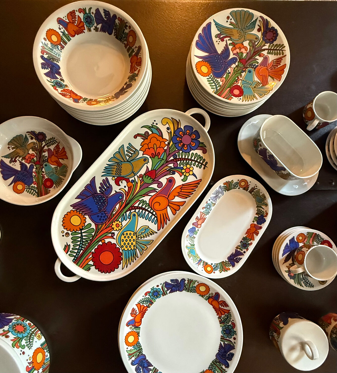 Exceptional set Acapulco Villeroy and Boch - 80 pieces