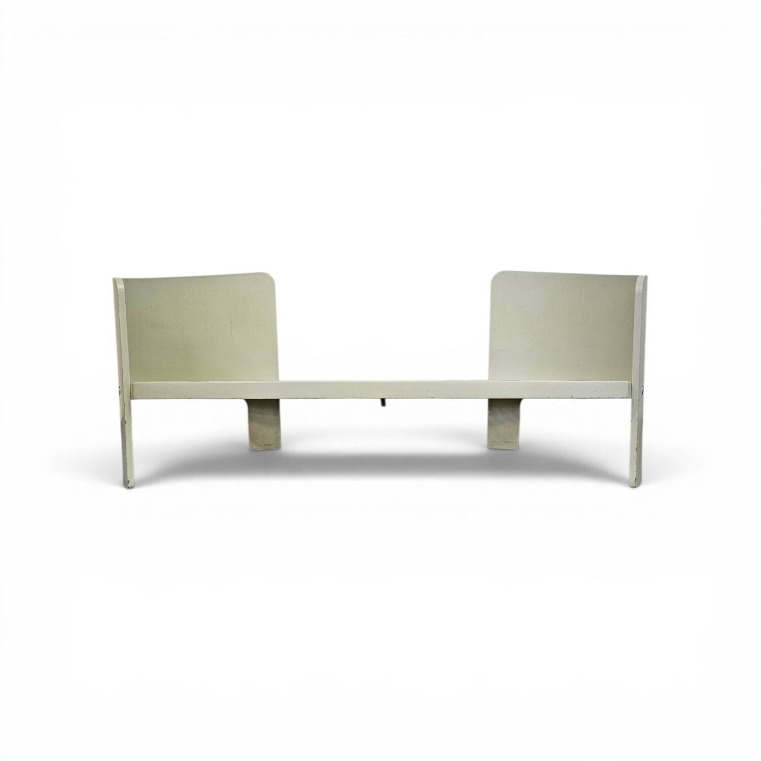 Bz49 sofa by Hans Ell for 't Spectrum / 1970 / dark brown leather