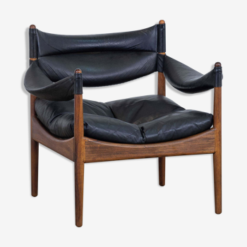 Rosewood Modus Lounge Chair by Kristian Vedel for Søren Willadsen Møbelfabrik, 1960s