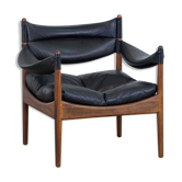 Rosewood Modus Lounge Chair by Kristian Vedel for Søren Willadsen Møbelfabrik, 1960s