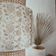 Lampshade in cannage
