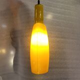 Lampara de techo Amarilla, Vetreria Vistosi, Murano crystal, 70's – Ital