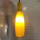 Lampara de techo Amarilla, Vetreria Vistosi, Murano crystal, 70's – Ital