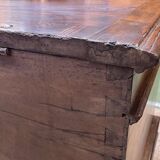 18th century walnut wedding chest